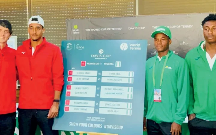 Davis Cup: Abua, Bennani to Open Nigeria-Morocco World Group II Tie